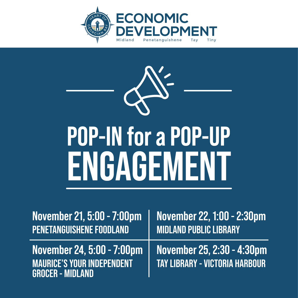 POP-IN for a POP-UP Engagement
